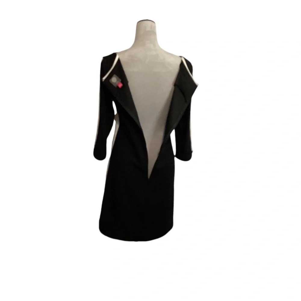 Vince Camuto Dress Mini Color Block Sheath Classic Professional Business SZ 8 - Picture 4 of 12